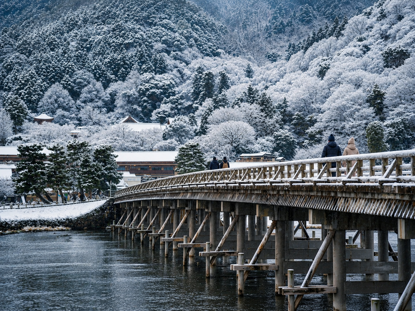 京都嵐山渡月橋
